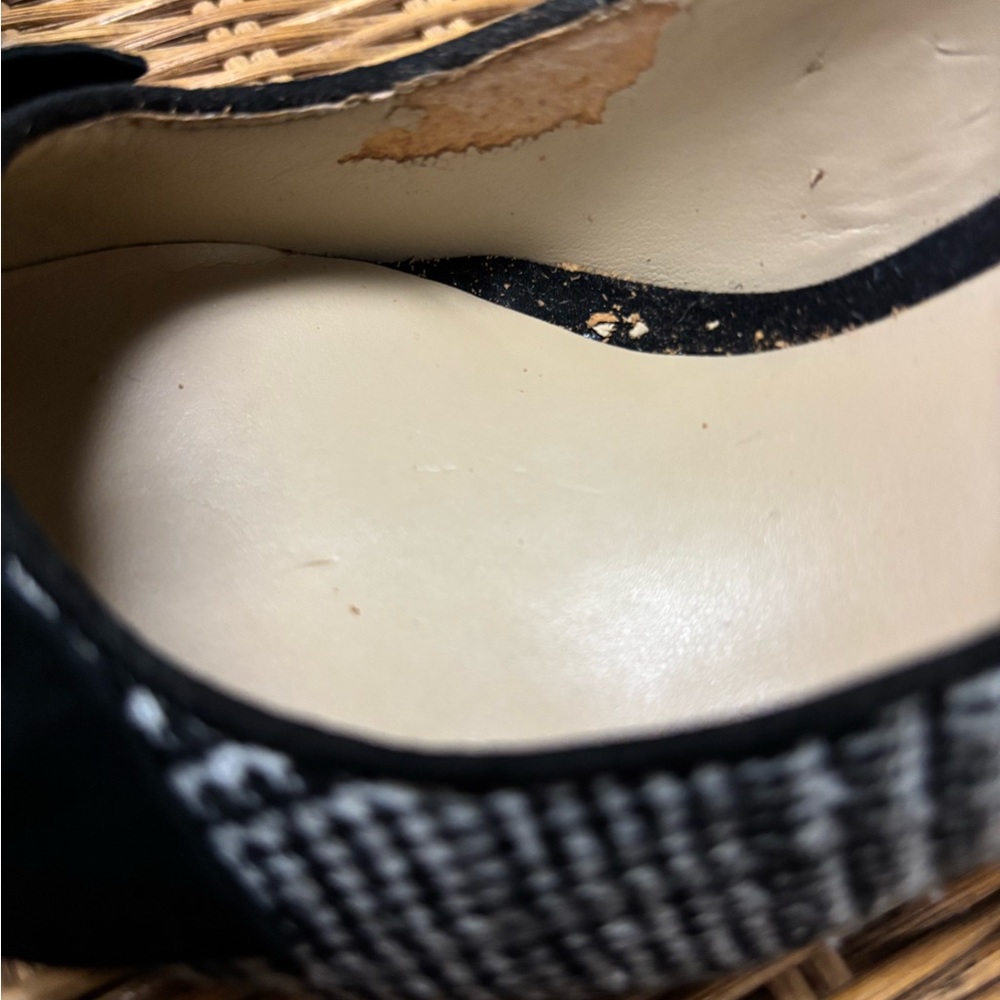 Ann Taylor Black and White Houndstooth Heels - Picture 4 of 4